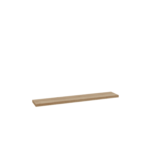 Estante de parede para sala VERONA NERO 140cm