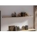 Estante de pared para salón VERONA NERO Estante de pared para salón VERONA NERO Roble