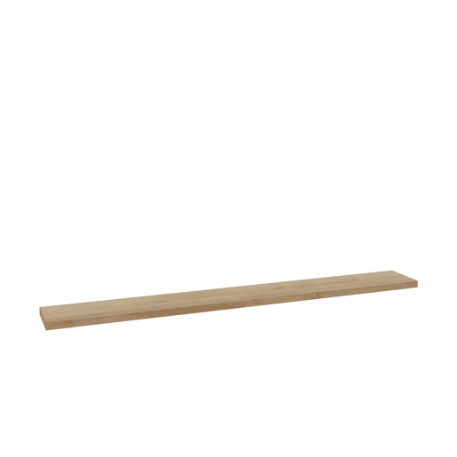 Estante de parede para sala VERONA NERO 200cm