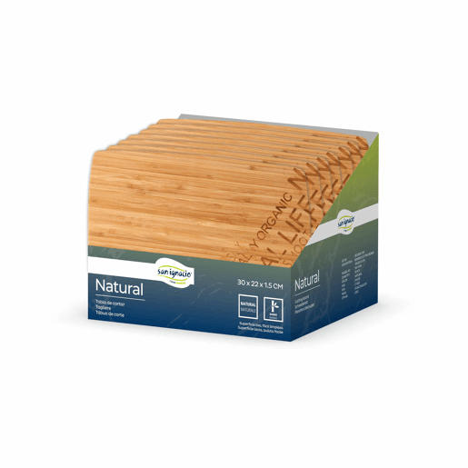 Tábua de cortar em bambu 30cm marca SAN IGNACIO Tábua de cortar em bambu 30cm marca SAN IGNACIO