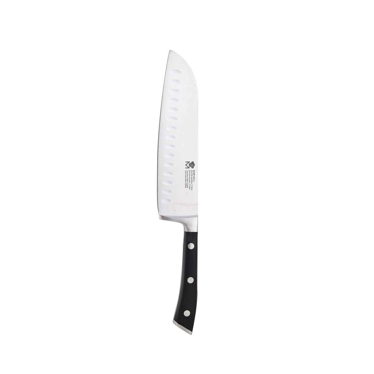 Cuchillo santoku 17,5cm marca MASTERPRO