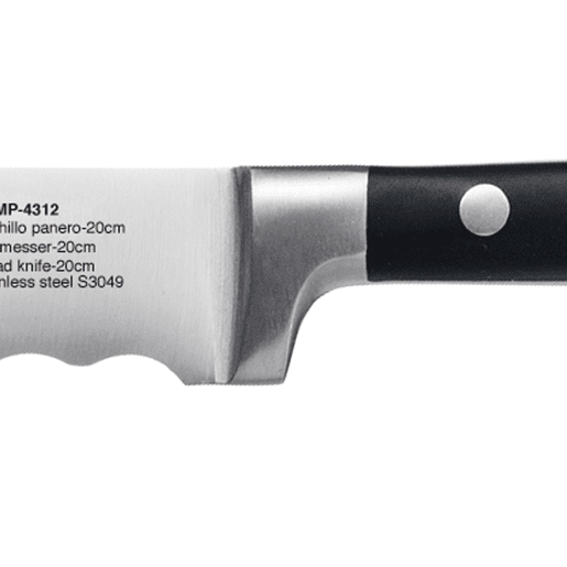 Faca para pão de 20cm da marca MASTERPRO