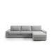 Chaise longue reversible 5 plazas FORLY color gris claro Chaise longue reversible 5 plazas FORLY color gris claro Gris Claro