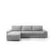 Chaise longue reversible 5 plazas FORLY color gris claro Chaise longue reversible 5 plazas FORLY color gris claro Gris Claro