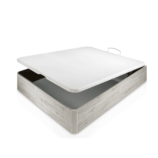 Sommier de madeira 140x190cm WOODSPACE Y9 carvalho cinza SOMNALIS