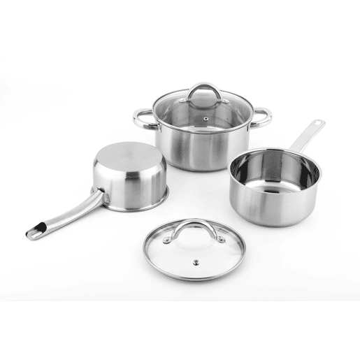 Utensílios de cozinha cor prata 5 peças da marca CONFORAMA