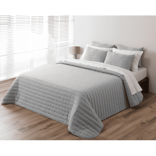 Colcha LINO cama 90cm cor gris Colcha LINO cama 90cm cor gris