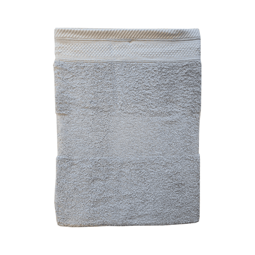 Toalha de algodão VICTORIA 70x140cm prateada Toalha de algodão VICTORIA 70x140cm prateada