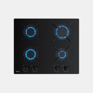 Placa a gás TEKA GBE 6400 KBA BK 60cm 4 zonas em vidro