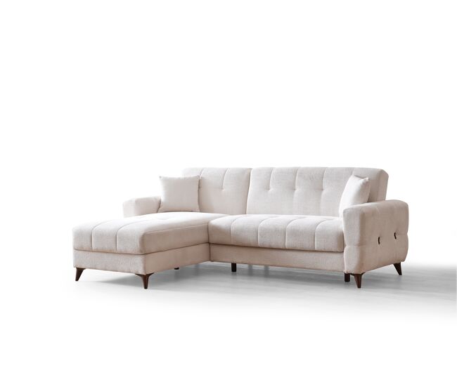 Chaise longue cama 3 plazas reversible blanco HERMÉS