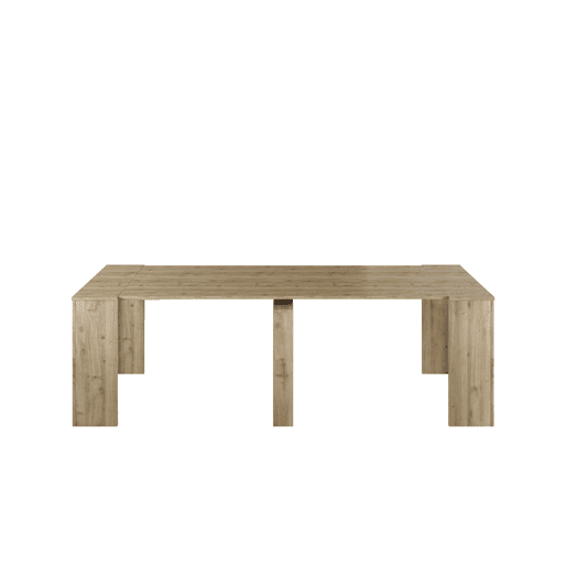 Mesa consola extensÃvel carvalho BERTA Mesa consola extensÃvel carvalho BERTA