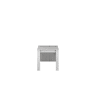 Mesa consola extensível branca BERTA