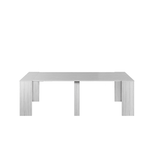 Mesa consola extensível branca BERTA