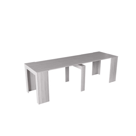 Mesa consola extensível branca BERTA