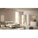 Dormitorio completo NAPOLI armario con espejo Dormitorio completo NAPOLI armario con espejo Blanco