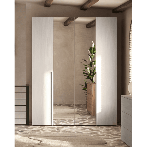 Quarto completo NAPOLI espelho branco Quarto completo NAPOLI espelho branco