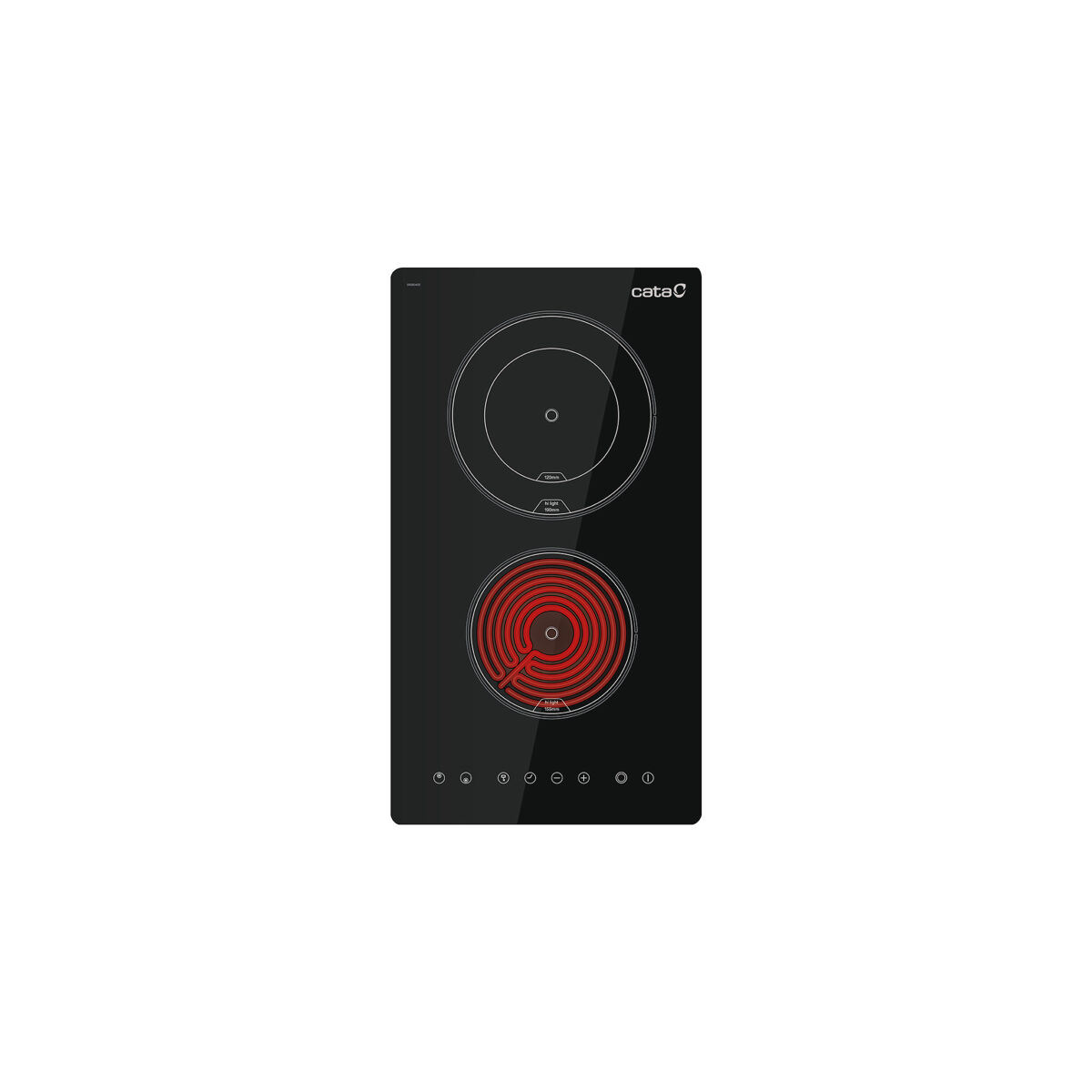 Placa vitrocerámica CATA TD 3002 BK/B