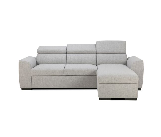 Chaise longue reversible 3 plazas con cama GUSTO gris
