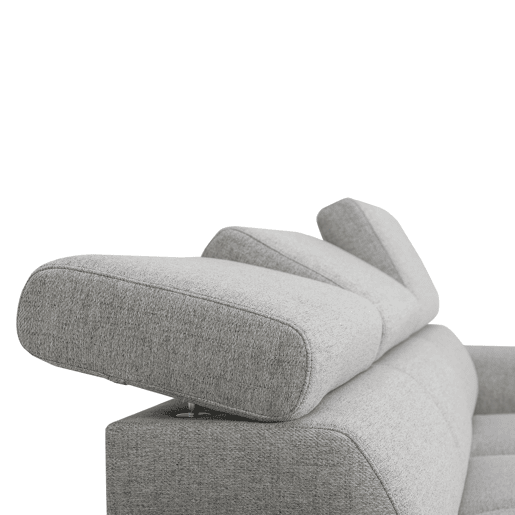 Chaise longue reversÃvel com 3 lugares e cama GUSTO cinzento Chaise longue reversÃvel com 3 lugares e cama GUSTO cinzento
