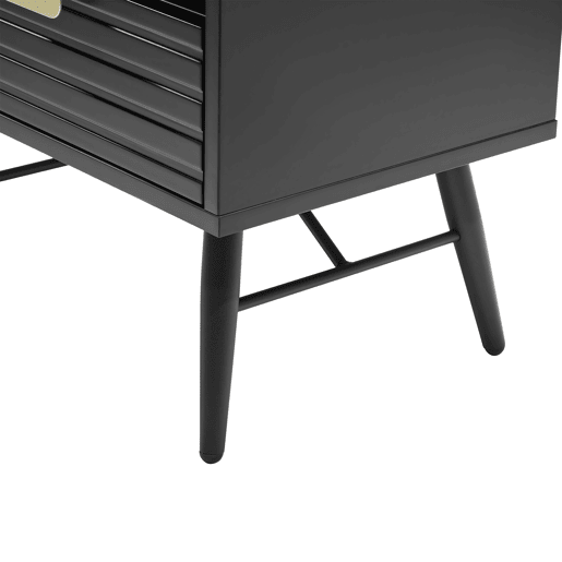 Mesa de cabeceira EMILY 50x45x36cm 1 gaveta e 1 compartimento