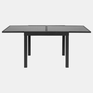 Mesa de jardim extensível ALYA cinzento escuro