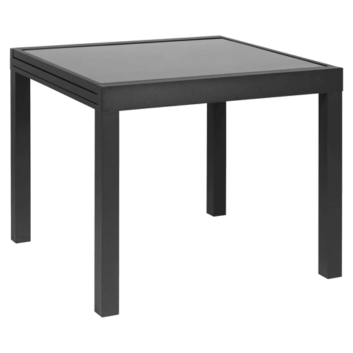 Mesa de jardim extensÃvel ALYA cinzento escuro Mesa de jardim extensÃvel ALYA cinzento escuro