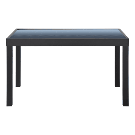 Mesa de jardim extensÃvel corA cinzento escuro Mesa de jardim extensÃvel corA cinzento escuro