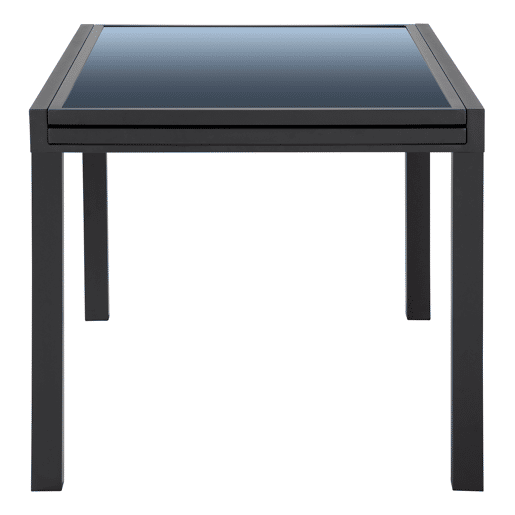 Mesa de jardim extensÃvel corA cinzento escuro Mesa de jardim extensÃvel corA cinzento escuro