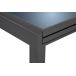 Mesa extensible de jardín CORA gris oscuro Mesa extensible de jardín CORA gris oscuro Gris Oscuro