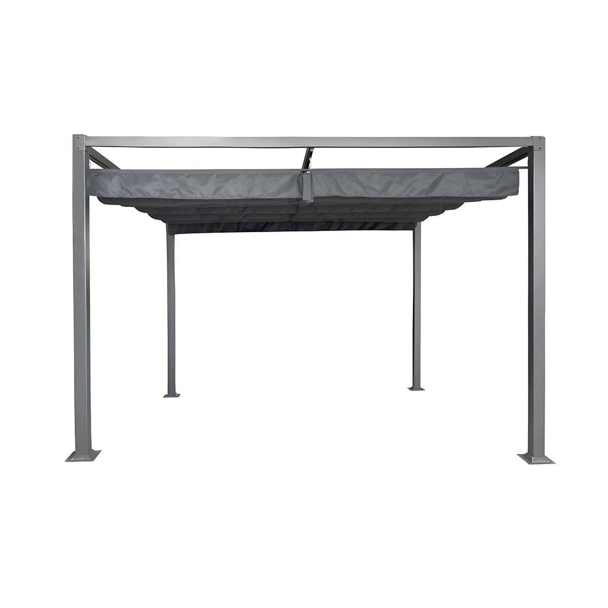 Pérgola DUNIA 220x300x300cm color gris oscuro