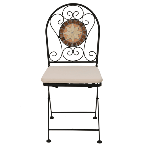 Set de jardim com mesa e 2 cadeiras BISTRO multicolor