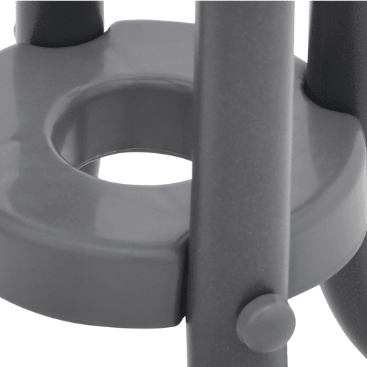 Set de jardim com mesa e 2 cadeiras WICKER cor cinzenta