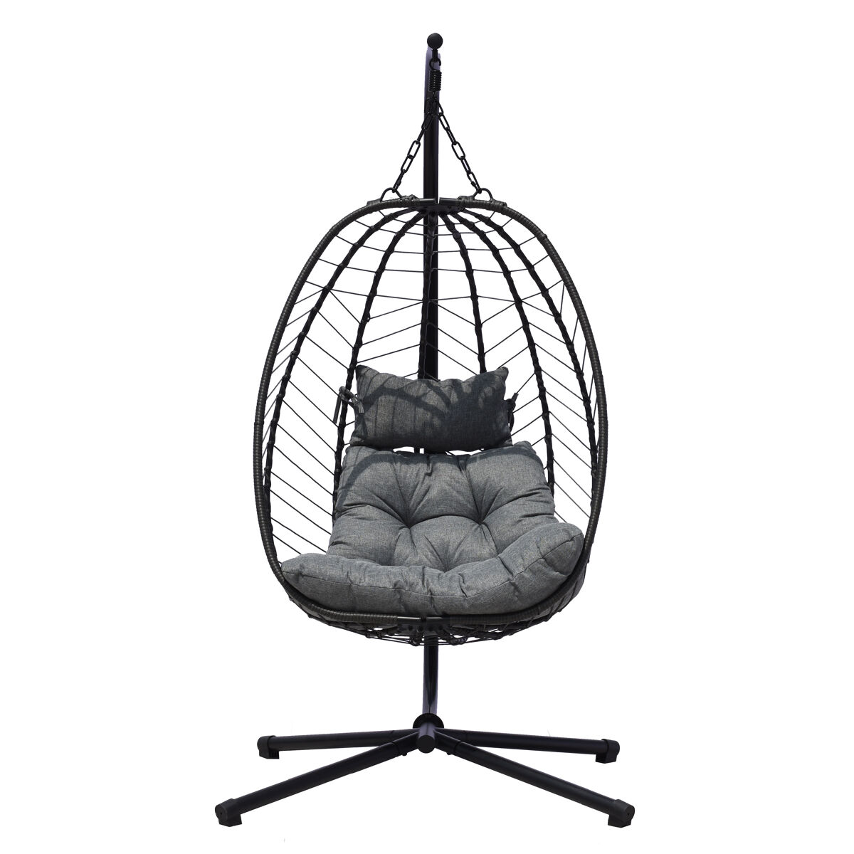 Balancín colgante MILE color gris