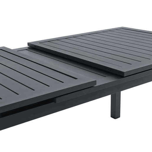 Mesa de jardim extensível ORION cinzento escuro