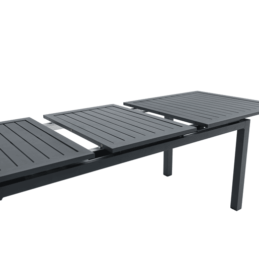 Mesa de jardim extensível ORION cinzento escuro
