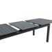 Mesa extensible de jardín ORION gris oscuro Mesa extensible de jardín ORION gris oscuro Gris Oscuro