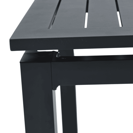 Mesa de jardim extensível ORION cinzento escuro