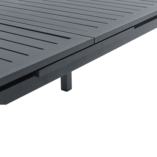 Mesa de jardim extensível ORION cinzento escuro