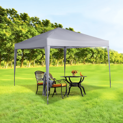 Pérgola EDEN 260x300x300cm em cinzento escuro