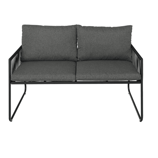 Set de jardim KELLY cor cinza escuro