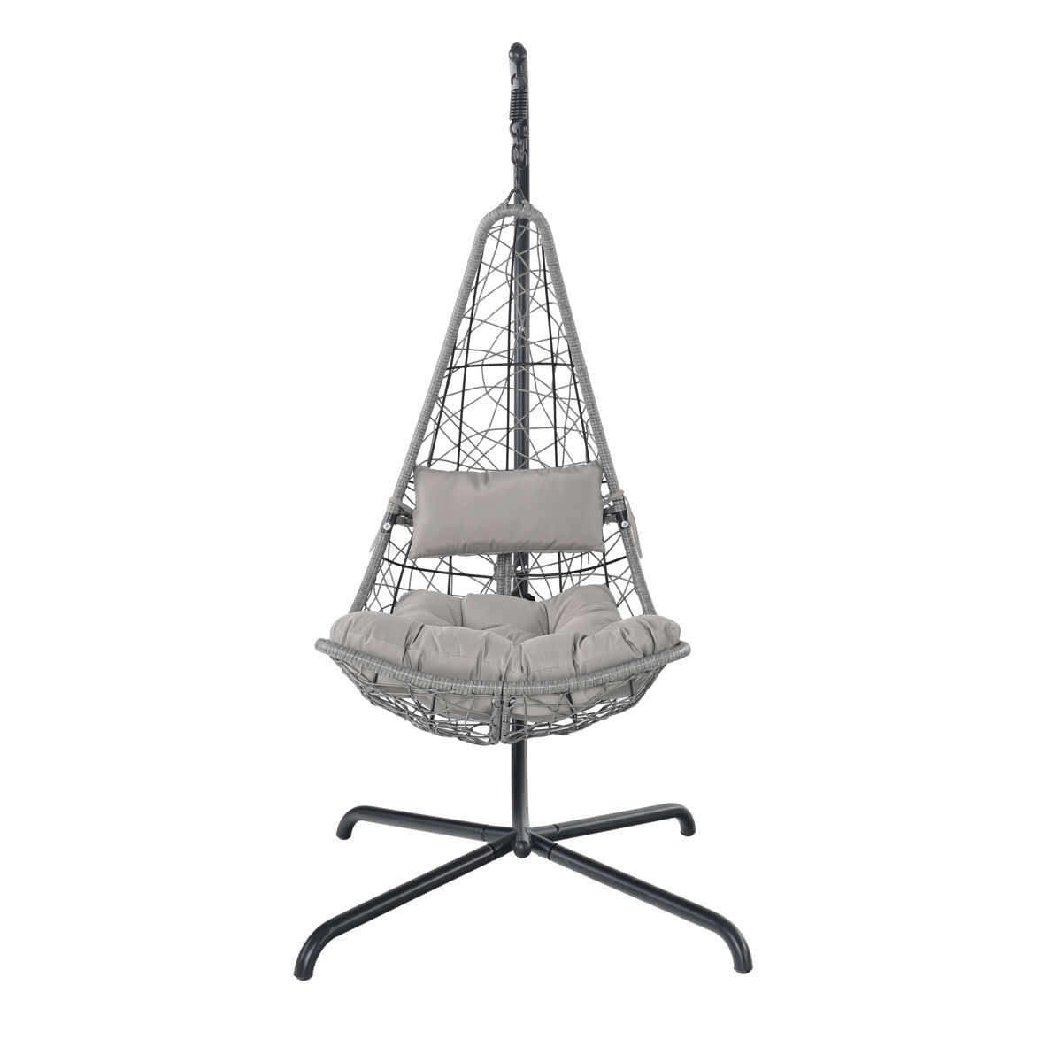 Balancín colgante MILAN color gris