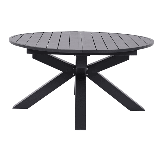 Mesa de jardim extensível REMY cinzento escuro