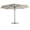 Guarda-sol ABBY 300x300x245cm cor creme