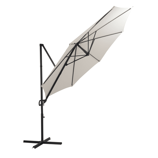 Guarda-sol ABBY 300x300x245cm cor creme