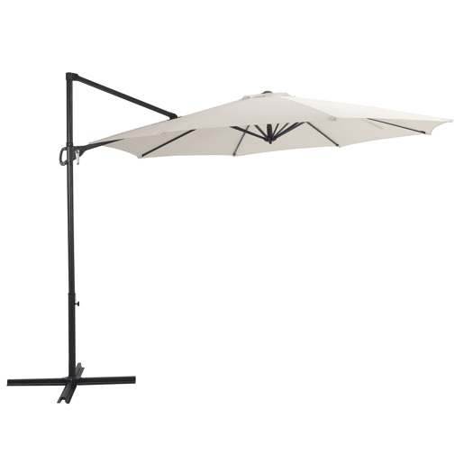 Guarda-sol ABBY 300x300x245cm cor creme