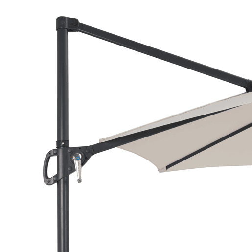 Guarda-sol ABBY 300x300x245cm cor creme