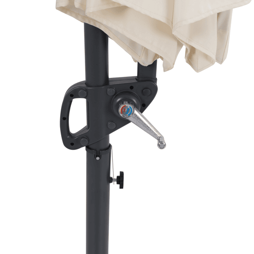 Guarda-sol ABBY 300x300x245cm cor creme