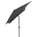 Parasol EIDER 245x200x300cm color gris oscuro Parasol EIDER 245x200x300cm color gris oscuro Gris Oscuro