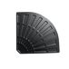 Base de parasol BLAIR 47x47x4,2cm color negro Base de parasol BLAIR 47x47x4,2cm color negro Negro