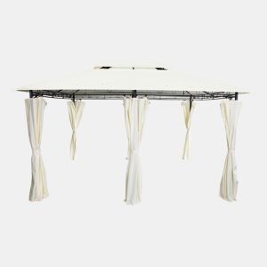 Pérgola RITA 275x400x300cm cor bege